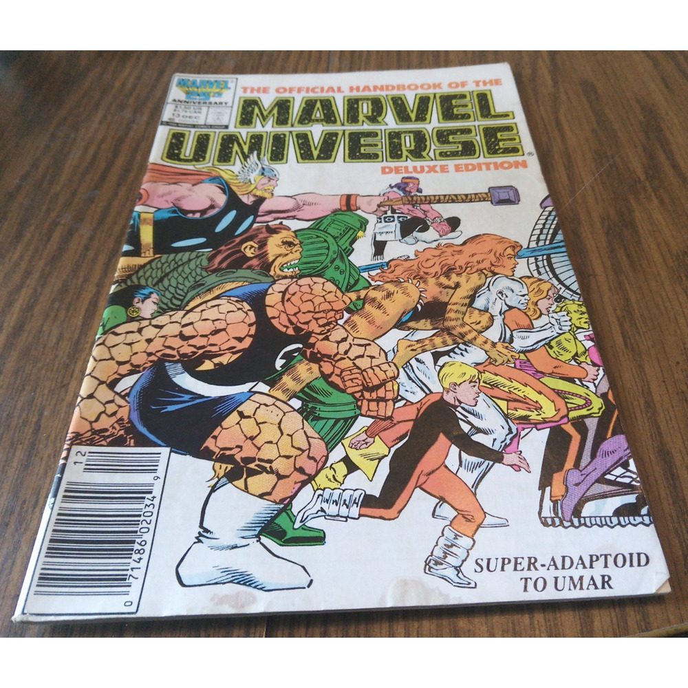 The Official Handbook Of The Marvel Universe Deluxe Edition #13 December 1986